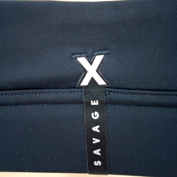 $50 Savage X Fenty Band It Low-Impact Sports Bra Black S - Picture 6 of 9